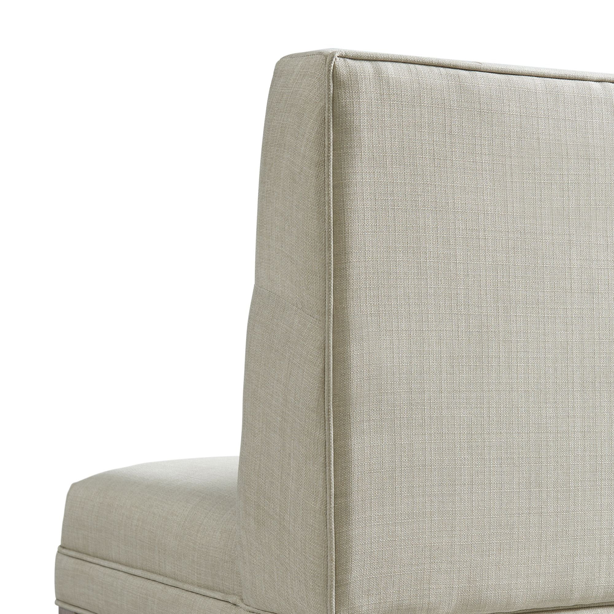 Peyton - Sectional Sofa Counter Set - Pearl Silver