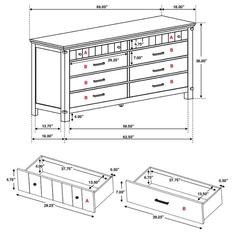 Brenner - Storage Bed Bedroom Set
