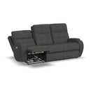 Strait - Power Reclining Sofa - Atlantic Fine Furniture Inc