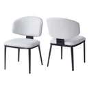 Modern Upholstered Dining Chairs (Set of 2)