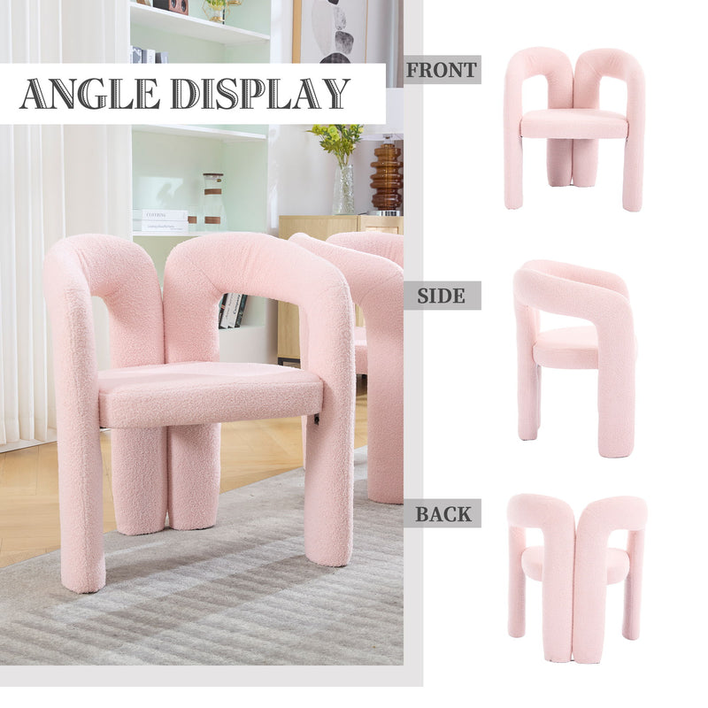 Coolmore Contemporary Designed Accent / Dining Chair With Armrests