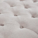 Elegant Design Tufted Top, Soft Close Storage Bench