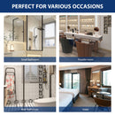 15" Pedestal Sink With Space Saving Design, Smooth Non Porous Surface For Powder Rooms - White