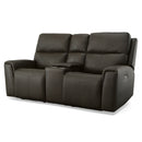 Jarvis - Power Reclining Loveseat With Console & Power Headrests