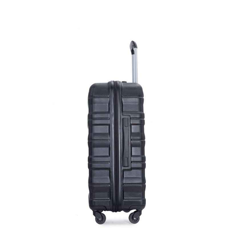 Expandable 3 Piece Luggage Sets Lightweight & Durable Suitcase, Spinner Wheels, Tsa Lock