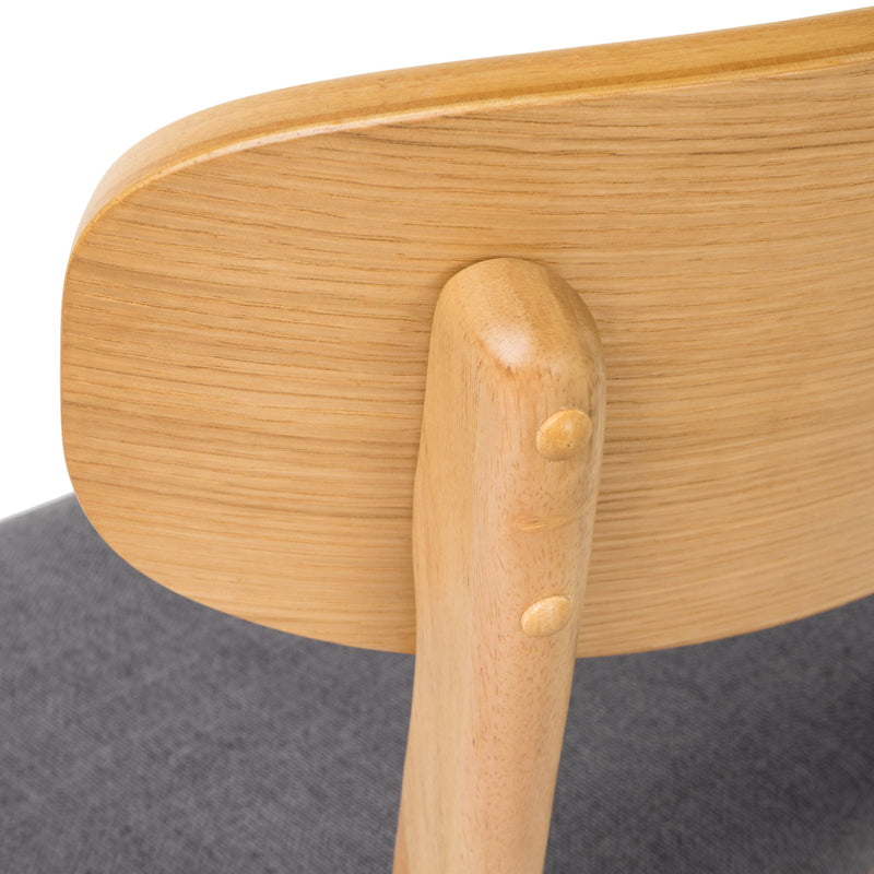 Dining Chairs With Cushioned Seat (Set of 2)