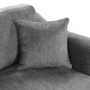 Contemporary U - Shaped Sectional Sofa With Movable Storage Ottoman