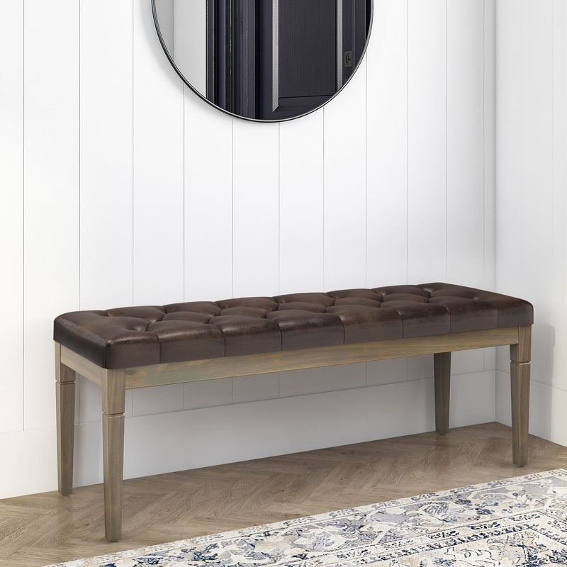 Waverly - Upholstered Tufted Ottoman Bench