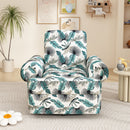 Manual Swivel Recliner Rocker Chair With Adjustable Backrest