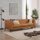 Fargo - Leather Sofa - Brown / Rustic