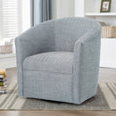 Lainey - Swivel Barrel Chair With 360 Degree Rotation