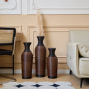 Classic And Neat Floor Vase, High Independent Flower Stand (Set of 3)