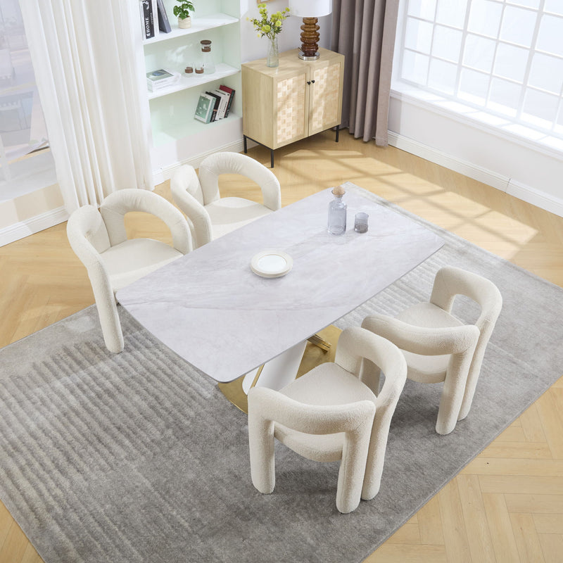 Coolmore Contemporary Designed Accent / Dining Chair With Armrests