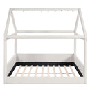 Upholstered House Style Daybed With LED Light Strips