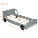 Car Shaped Platform Bed With Wheels