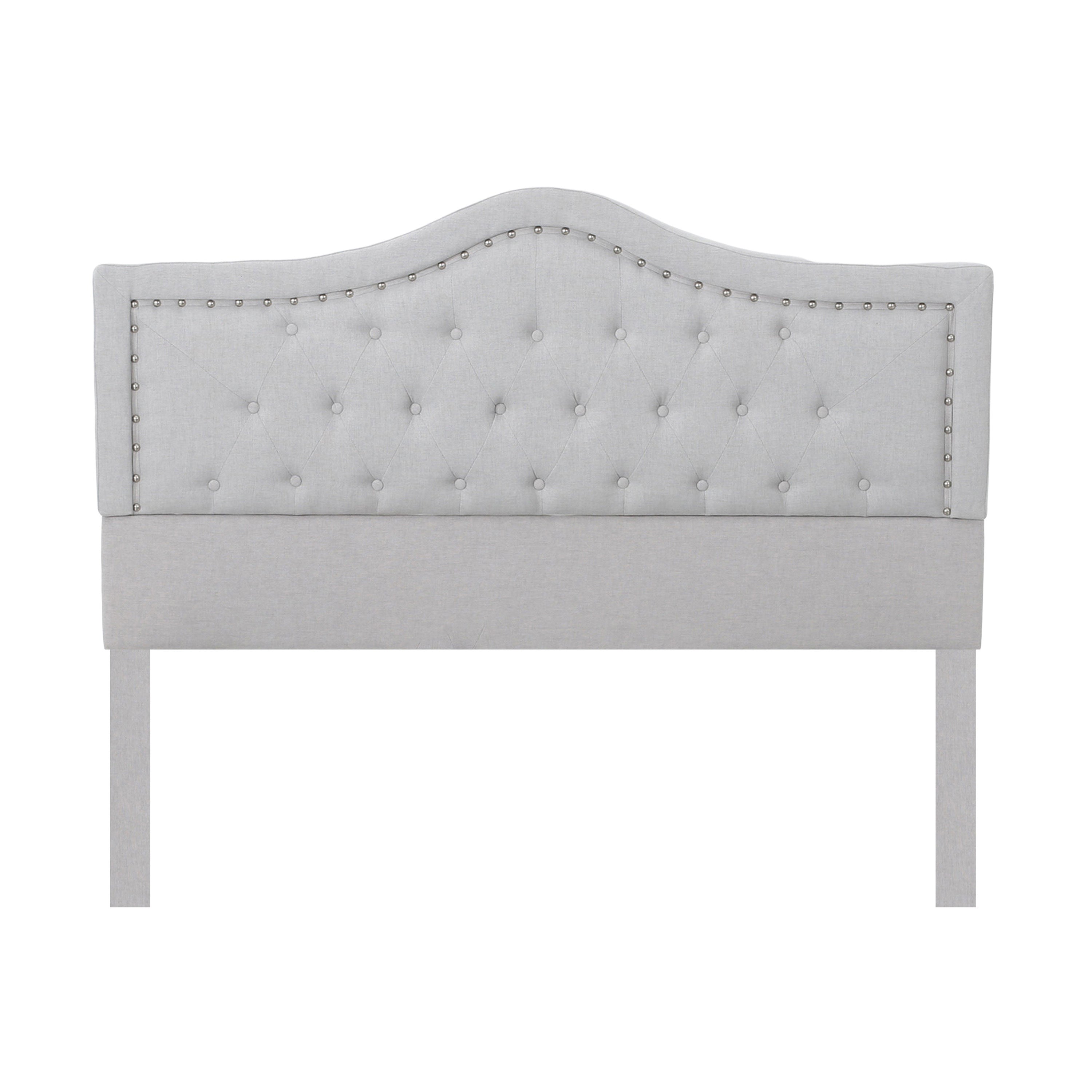 VIRGIL FULLY UPHOLSTERED QUEEN SIZED BED - Atlantic Fine Furniture Melbourne FL