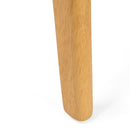 Mid Century Modern Dining Chair With Upholstered Seat And Wood Frame