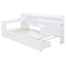 Daybed With 3 Drawers USB Ports And Desk