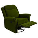 360 Degrees Swivel Recliner Manual Rocking Recliner Home With Adjustable Backrest