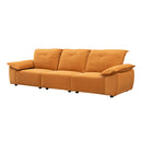 Modern Sofa With Removable Pillowcase And Backrest