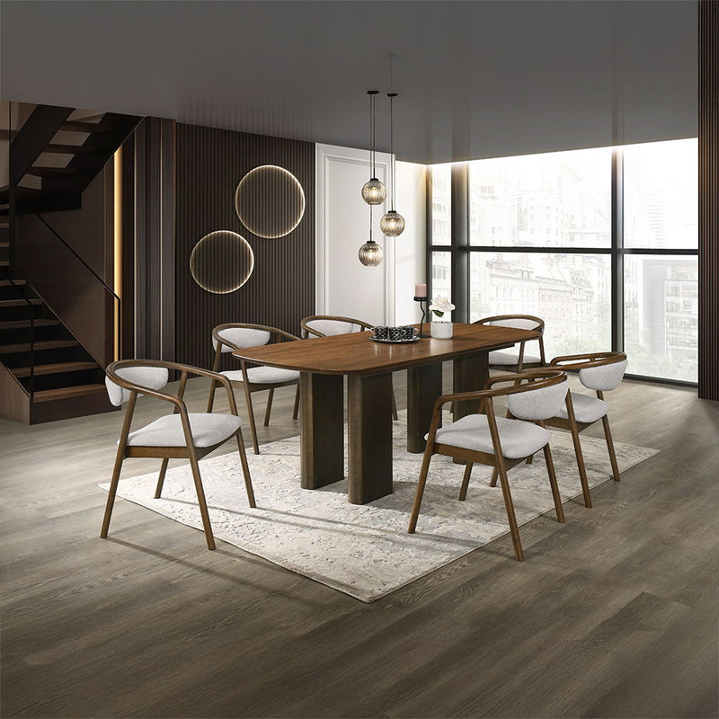 Delina - Dining Table - Walnut