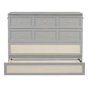 Murphy Bed With Large Drawers, Space Saving Design