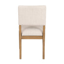 Millwork - Dining Chair (Set of 2) - White / Light Brown