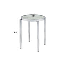 Abbe - End Table - Glass & Chrome Finish - Atlantic Fine Furniture Inc