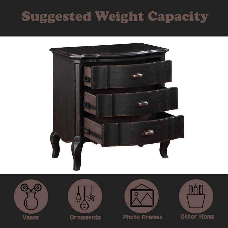 Chelmsford - Nightstand, Classic And Modern Design