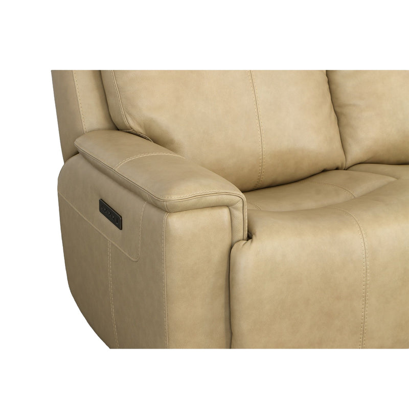 Odell - Power Reclining Loveseat With Power Headrests & Lumbar - Stone