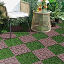 New Stone Texture Patio Deck Tiles, Diy Interlocking Floor Tiles, Easy Installation