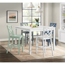 Kona - Square Counter Table - White