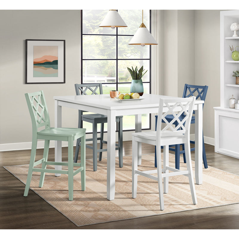 Kona - Square Counter Table - White