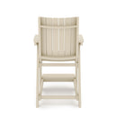 Modern Counter Chair Sleek HDPE Poly Lumber For Dining, Patio, And Garden Comfort