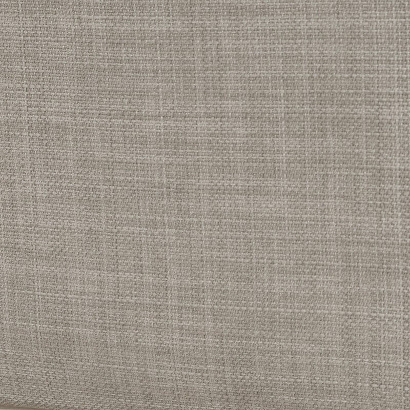 Tufted Storage Bench With Soft Close Lid - Light Gray / Cream