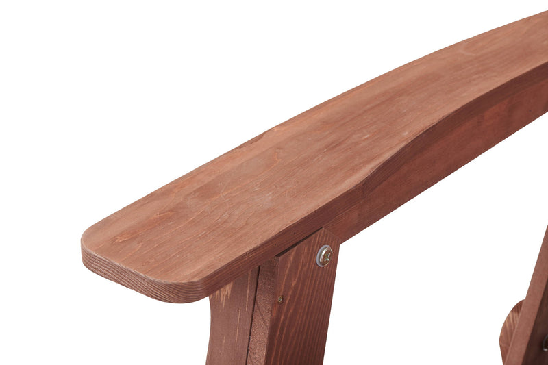 Oversize Outdoor Folding Adirondack Chair, Patio Chair For Garden