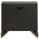 Gran Park - 2-Drawer Nightstand Bedside Table - Dark Cocoa