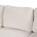Convertible U-Shaped Sectional Sofa With Pull-Out Bed