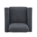 Harmonia - Classic Fabric Upholstered Armchair With Rubber Wood Frame