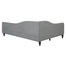 Modern L Shaped Linen Daybed With Legs