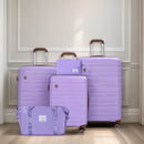 5 Piece Set Hardshell Carry On Luggage Set With Tsa Lock