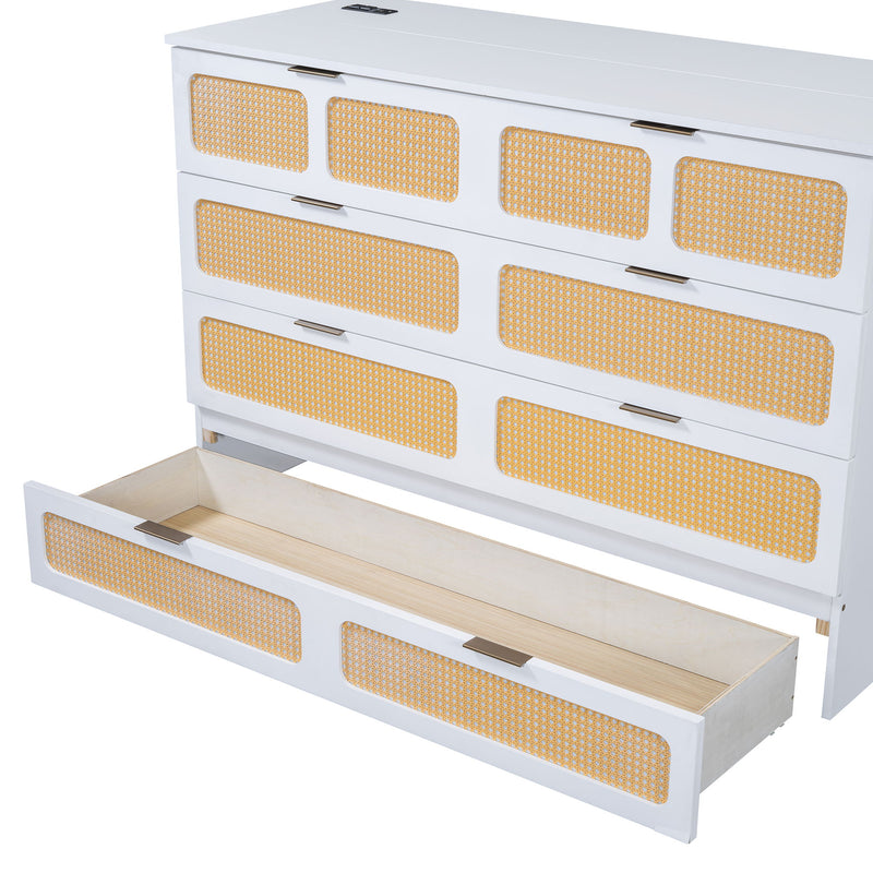 Classic Stylish Murphy Bed With Large Drawers