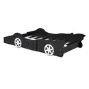 Race Car Shaped Platform Bed & Wheels