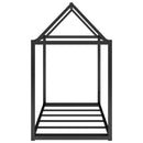 Metal House Shape Platform Bed, twin