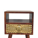 Eden - Mini Nightstand - Chestnut