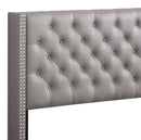 Nailhead Bed Transitional Vibrant