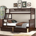 Bunk Bed With Drawers, Convertible Storage Bed