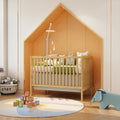 Crib 5 In 1 Convertible, Converts From Baby Crib To Toddler Bed, Fits Standard Full Size Crib Mattress