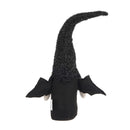 Gnome With Wings Decor, For Halloween Decor - Black White