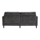 Chenille 2 Seater Sofa With LED Light, USB Charging Port, And Storage Bag